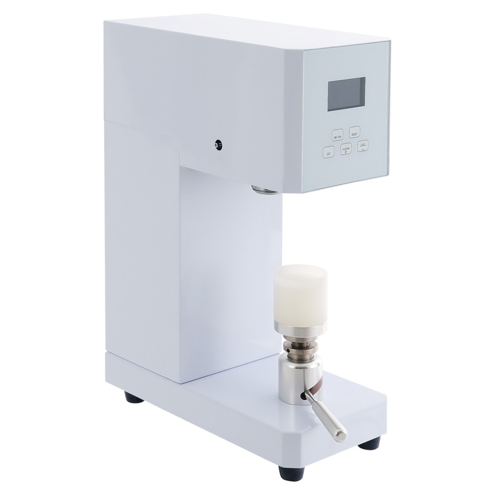 Automatic Pop Can Sealing Machine Can Sealer Container Plastic Bottles W/Counter