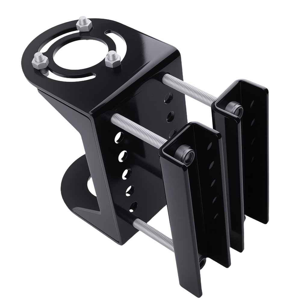 Side Mount Trailer Stabilizer Jack Plate 3-Bolt Pattern Steel Construction