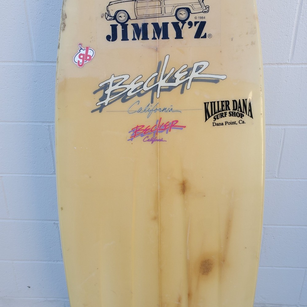 Vintage 6'3" Becker Surfboard
