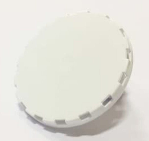 100 Pack Of White Keg Caps Vented Vent