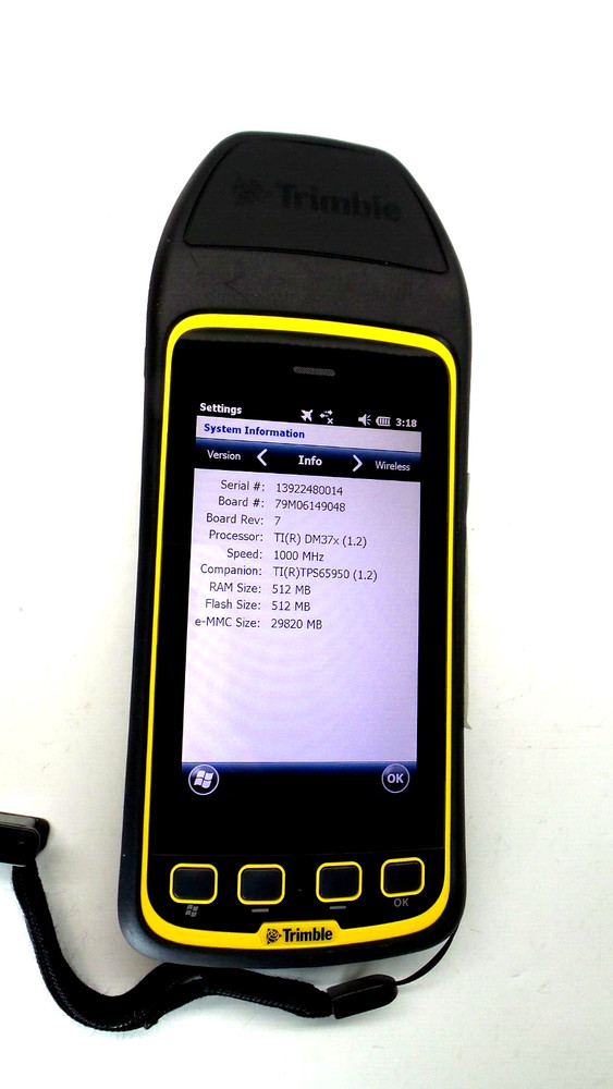 Trimble Juno T41/5 5 Series GPS Data Collector Rugged Handheld Computer with Pen