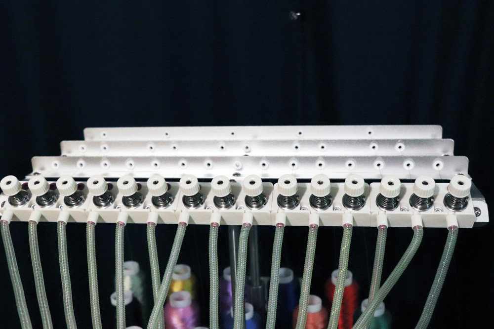 New 15 Needle Single Head Embroidery Machine