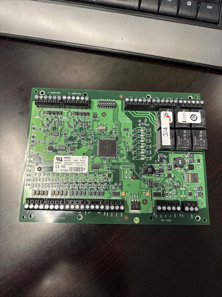 Mercury Security MR52- Interface Module Green Tested & Working