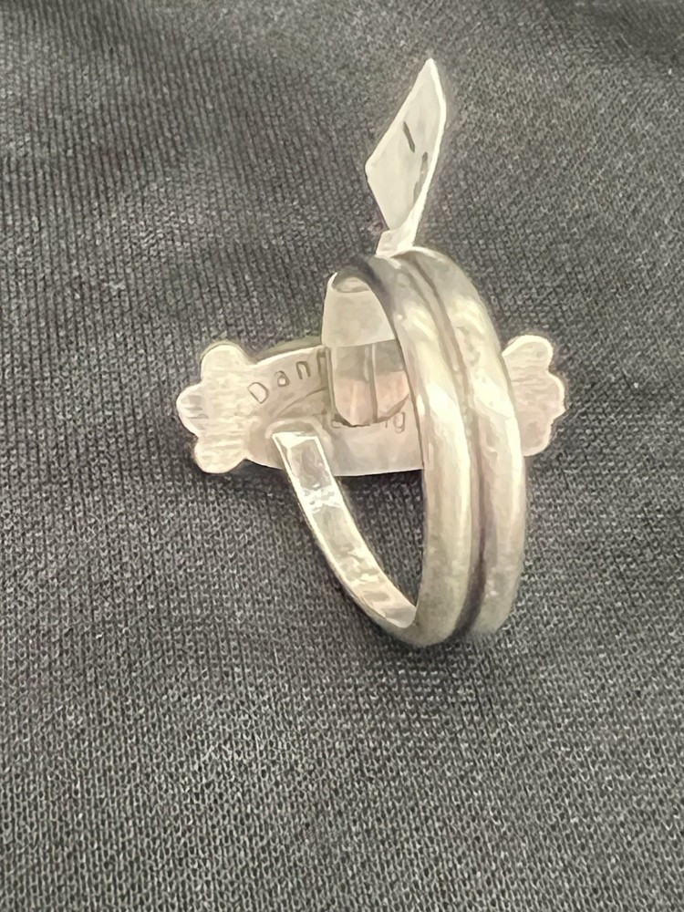 Native American Danny Henio Lapis Adjustable Ring