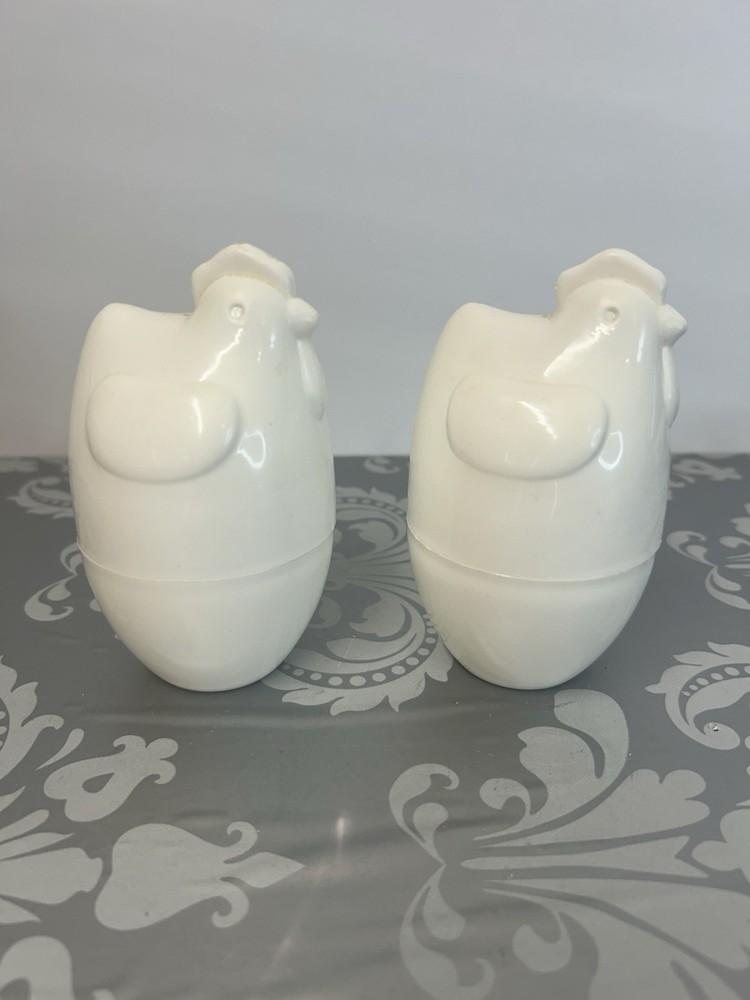Hen Shaped Microwave Egg Cookers Set Of Two.