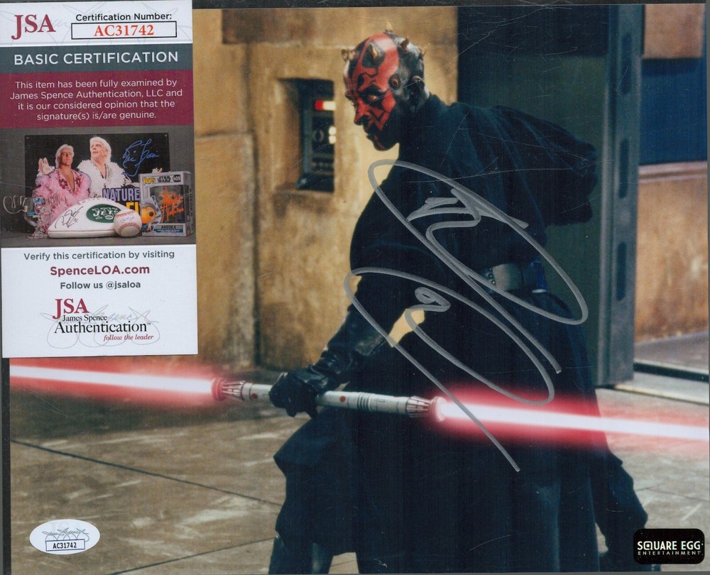 Ray Park JSA Cert Number AC31742