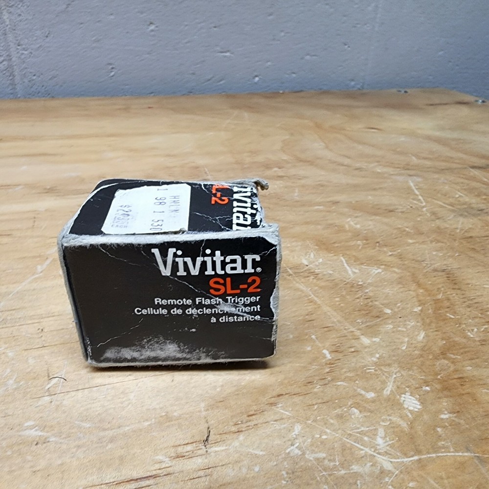 Vivitar SL-2 Remote Flash Trigger in Original Box