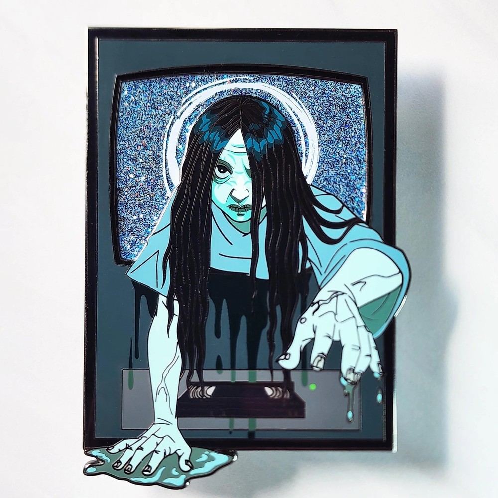 THE RING Samara Horror 3" fantasy enamel pin