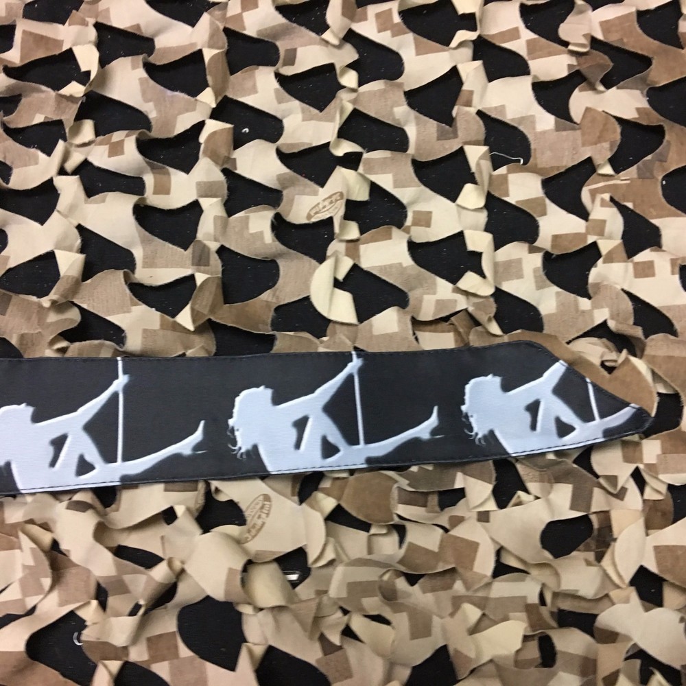 NEW KM Paintball Headband - Grey Stripper