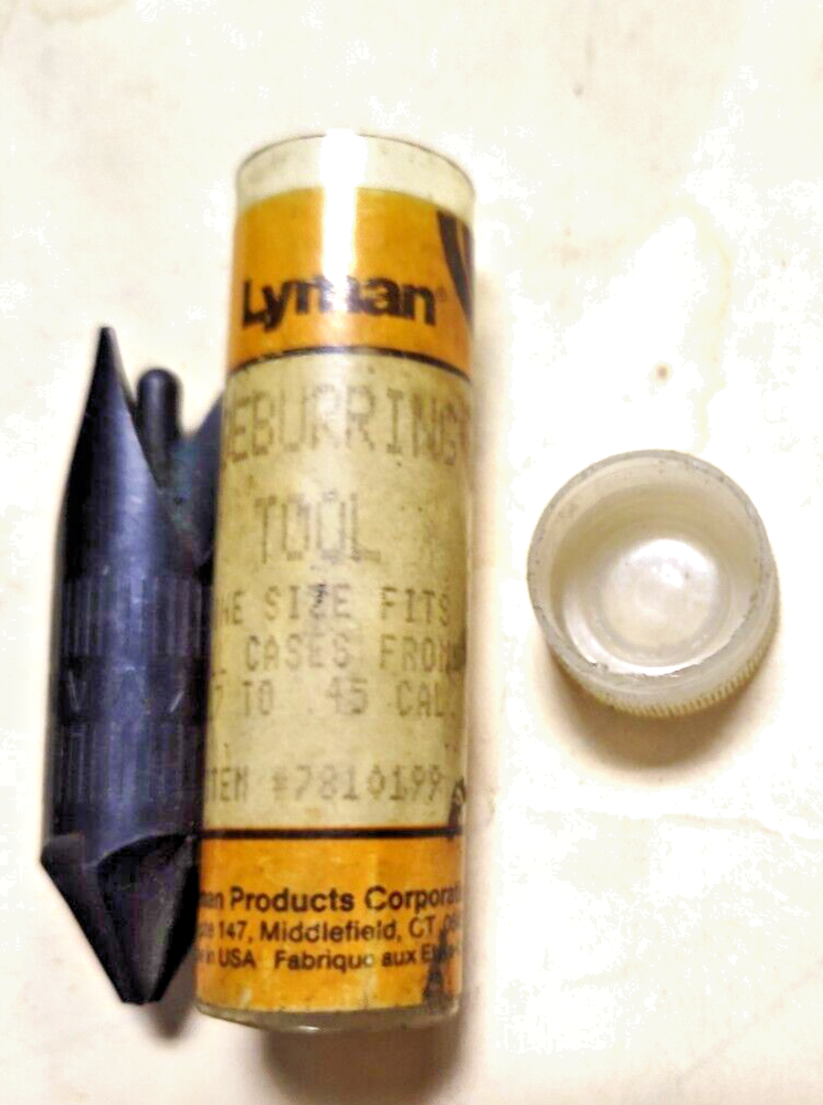 Lyman Chamfering Deburring Tool