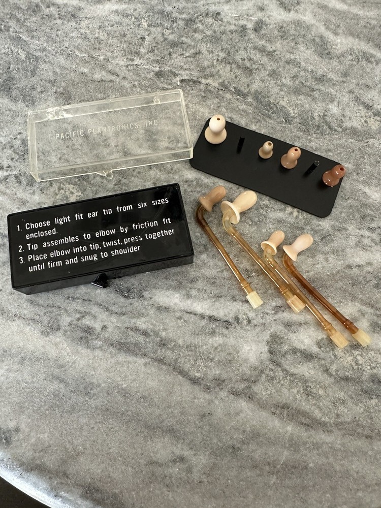 1981 - Pacific Plantronics Communication Ear Tips