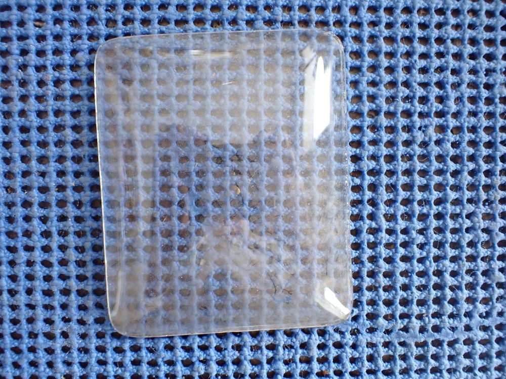 CONVEX RECTANGULAR CLOCK GLASS PART A