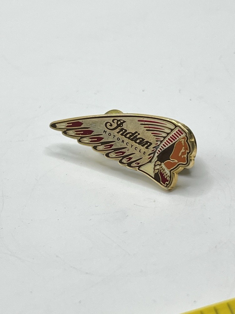Vintage Indian Motorcycle Pin