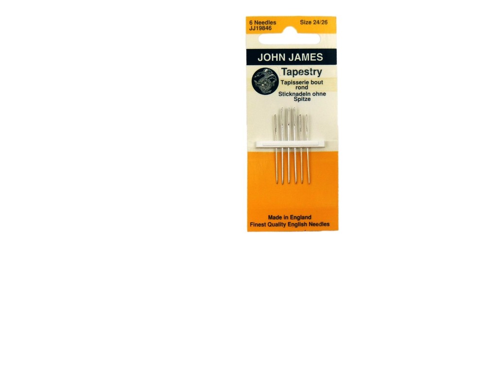 Tapestry Hand Needles-Size 24/26 6/Pkg   JJ19846