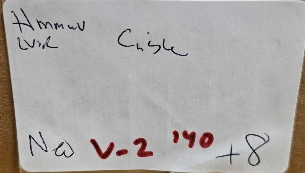 LVSR Cable A3206018-4 Mrap Cougar CAT1 A2 5995-01-392-6202