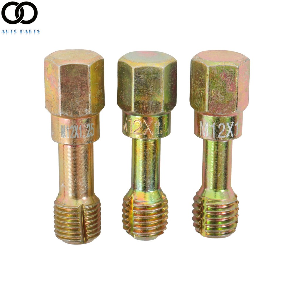 15-Piece Metric Thread Chaser Set M6 M8 M10 M12 Thread Restorer Tool Thread Ret