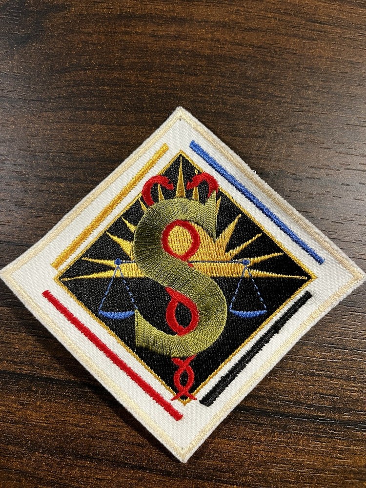 RARE TV series “Scarpetta” patch featuring Jamie Lee Curtis
