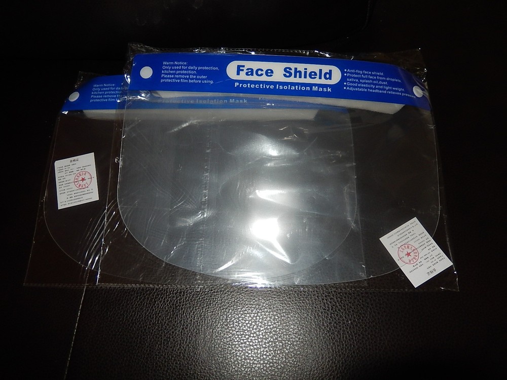 FACE SHIELD PROTECTIVE ISOLATION MASK 2 Pcs.