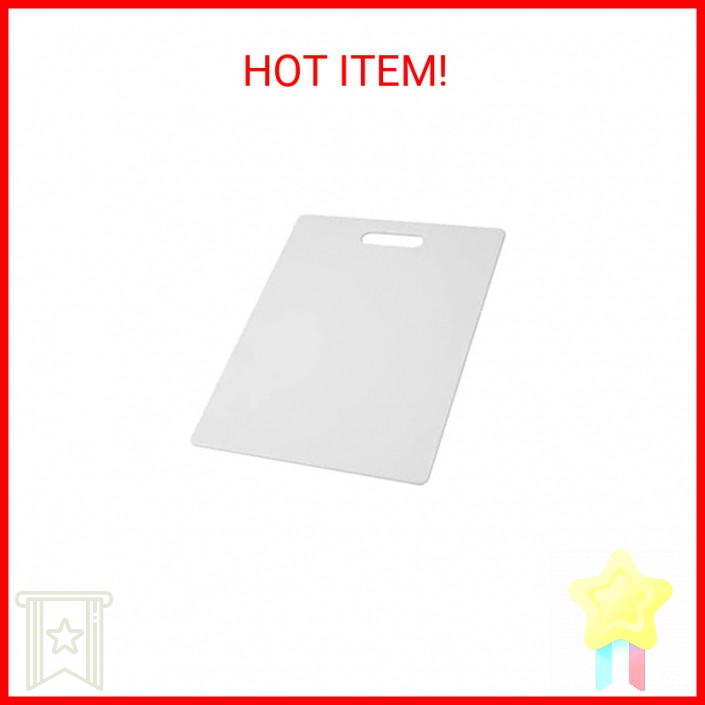 Farberware Large Cutting Board, Dishwasher- Safe Plastic Chopping Board for Kitc