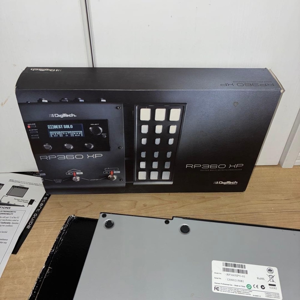 Digitech RP360 XP Multi-Effects Processor Pedal Looper Expression