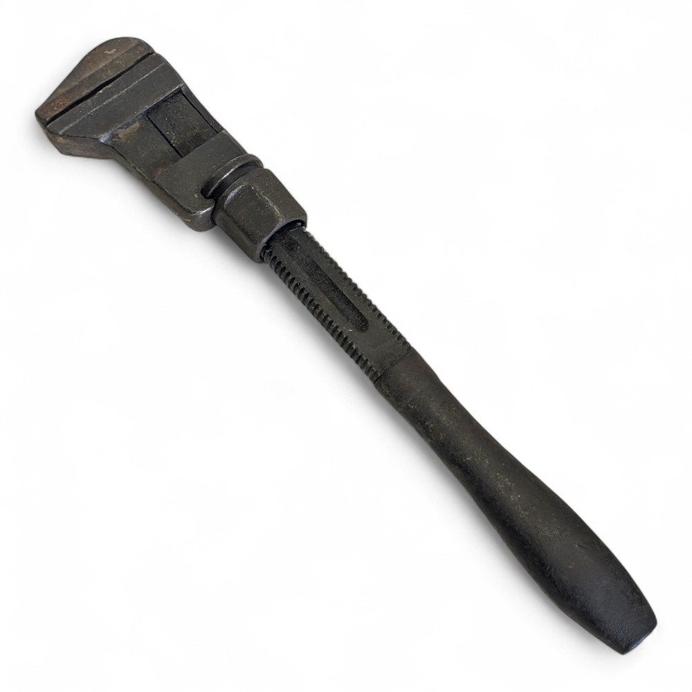 Antique B&O Railroad RR  Adjustable Monkey Wrench — Heavy Duty