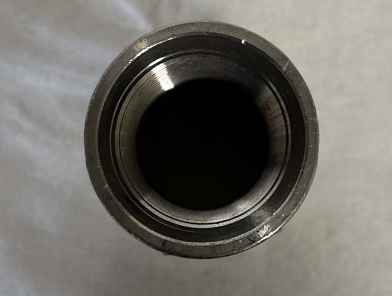 1" Drop Pipe Coupling 304 Stainless Steel NPT Chamfered