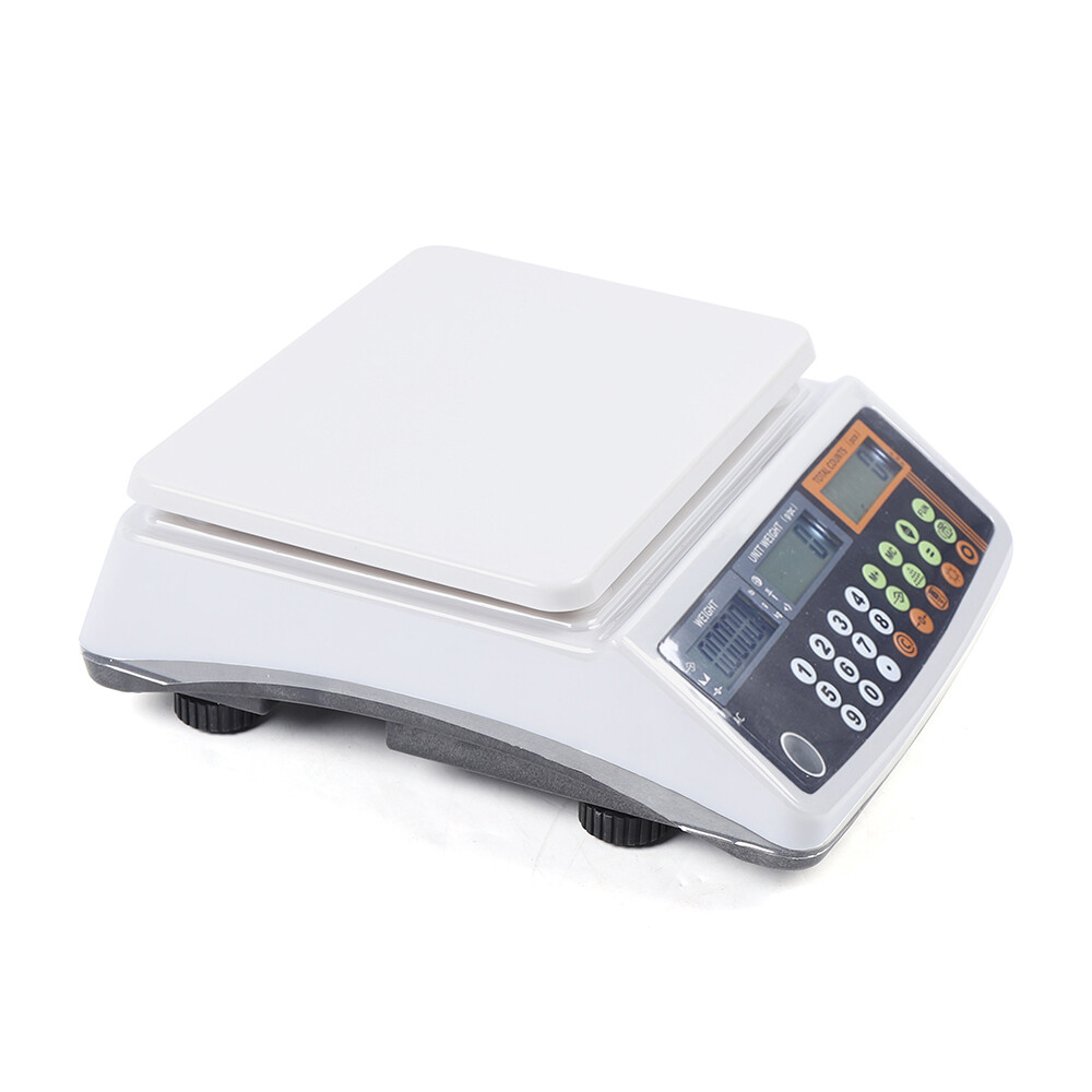 LCD Electronic Counting Scale Digital Computing Food Meat Price Weight Scale