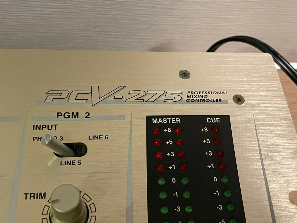 Vestax PCV-275 Professional Mixing Controller DJ Mixer 3 Channel Equalizer