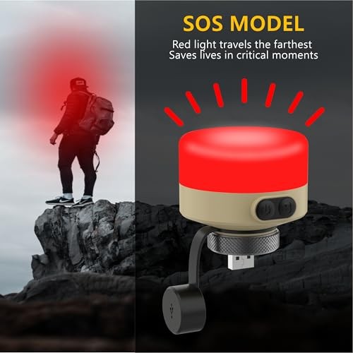 LED Camping Lantern for ELECOM NESTOUT - ELECOM Design, USB Rechargeable (No