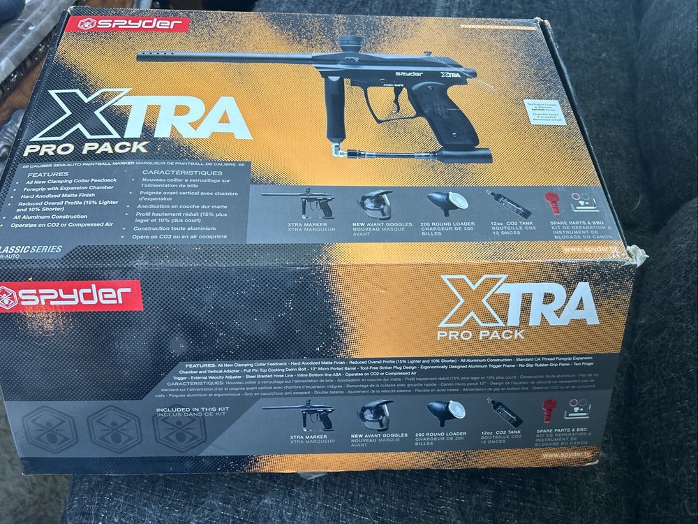 Spider Xtra Pro Pack Paintball Marker