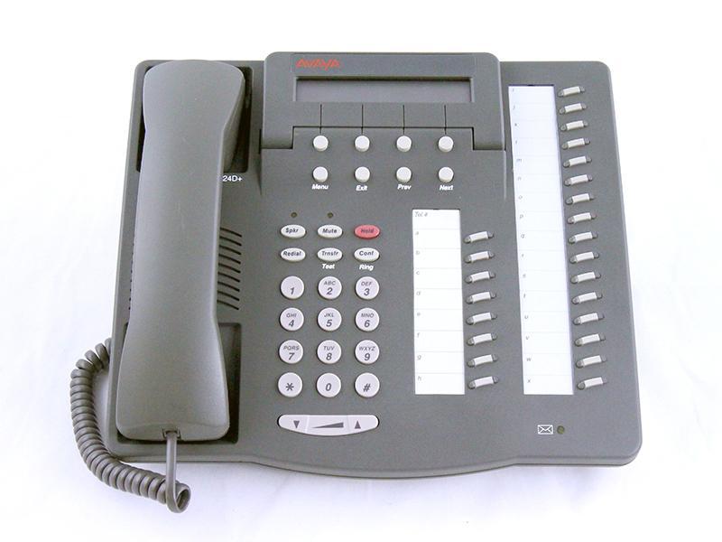Fully Refurbished Avaya Definity 6424D+ Speaker Display Phone (Grey)