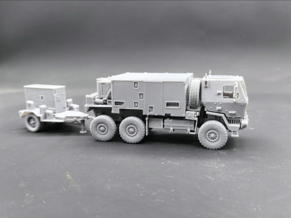 3D printed 1/87 Modern US AN/VPC-95 Communication Subsystem Unpainted model Kit