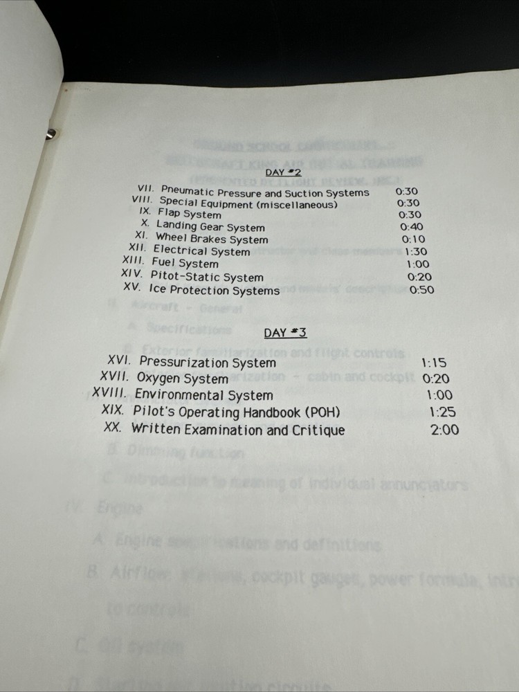 ✈️KING AIR TRAINING BEECHCRAFT MODEL 200✈️PILOT TRAINING PK