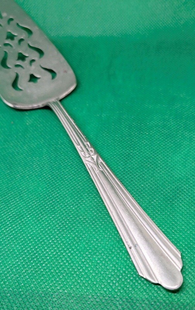 Caroline Vintage Silver Plate 10.5" Long Pie Server