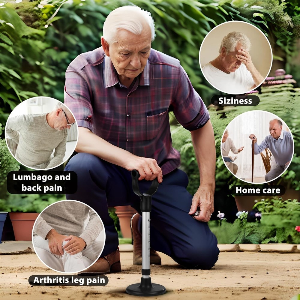 Mobility Aids Tool Adjustable Standing Assist Devices Portability Standing Aid D