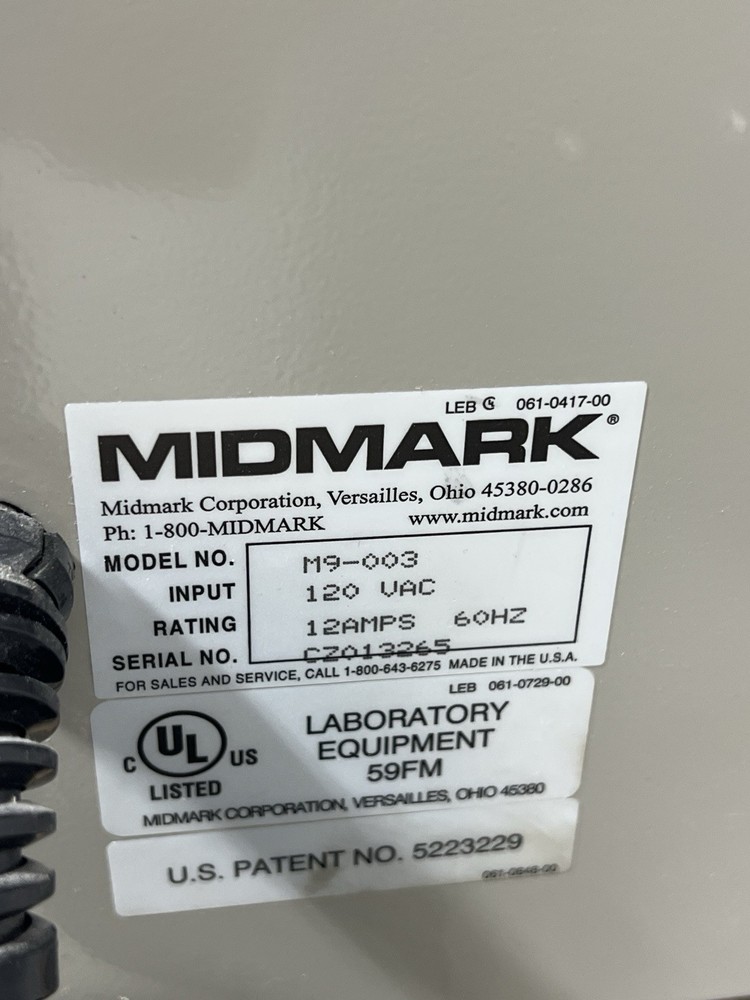 Midmark M9 Autoclave Steam Sterilizer.