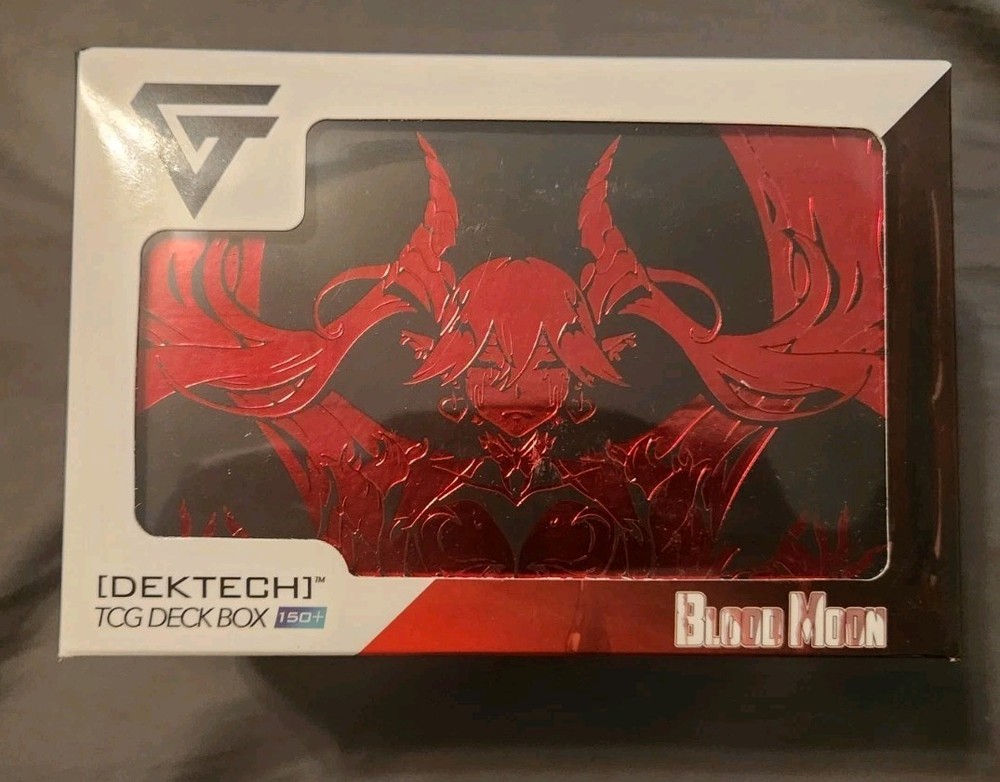 Blood Moon Sealed DekTech Deck Box Mkohl40/Mkohlgames/GemTech