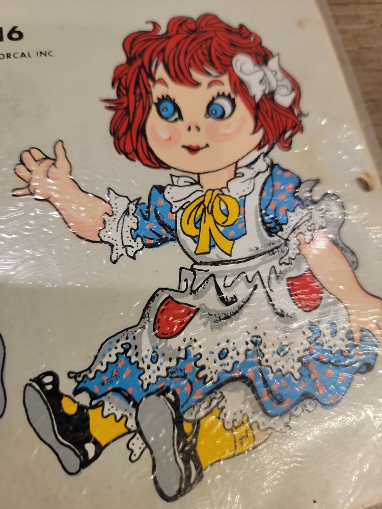 raggedy ann and andy Vintage Decals