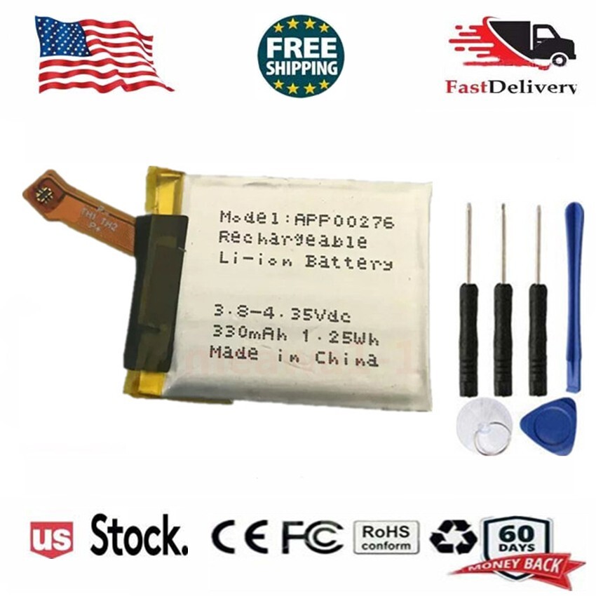 APP00276 Replacement Rechargeable Battery For APACK 330mAh 3.8v + Tools
