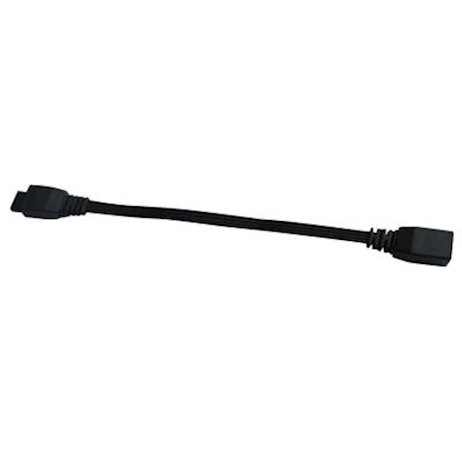 Cal Lighting 6" Interconnect Cable, Black - LTLS-EC-6-BK