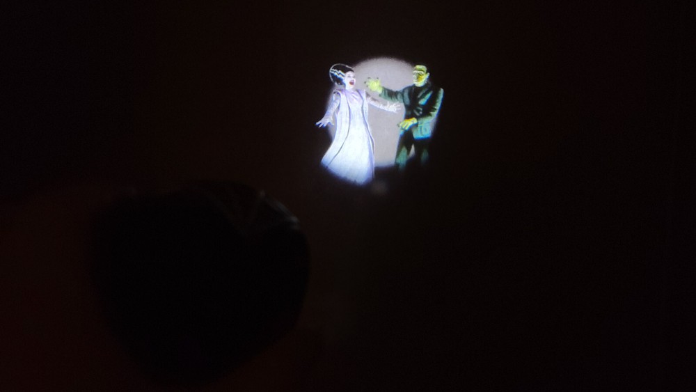 Universal Monsters LED Silhouette Projection Light Show Gemmy 2020