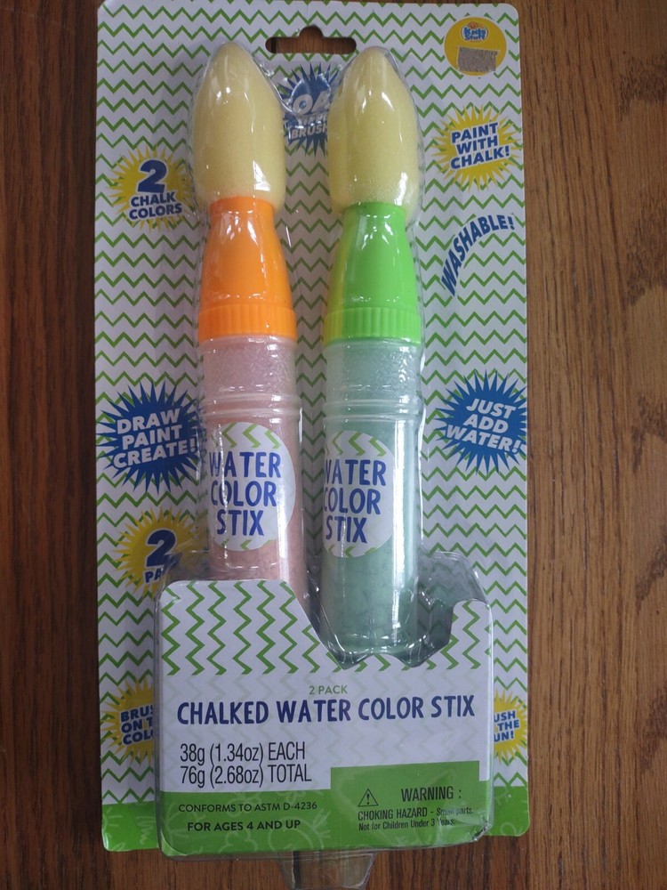Chalked Water Color Stick