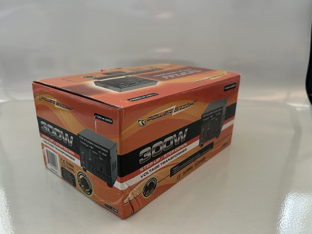 Schuco Step Up / Down Transformer by PowerBright 220/110 Volt
