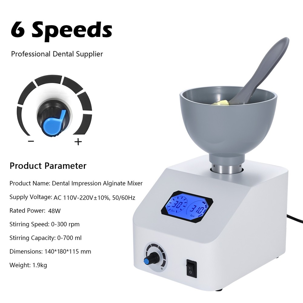 Dental Impression Alginate Mixer Stone Mixer Blender for Impression Material