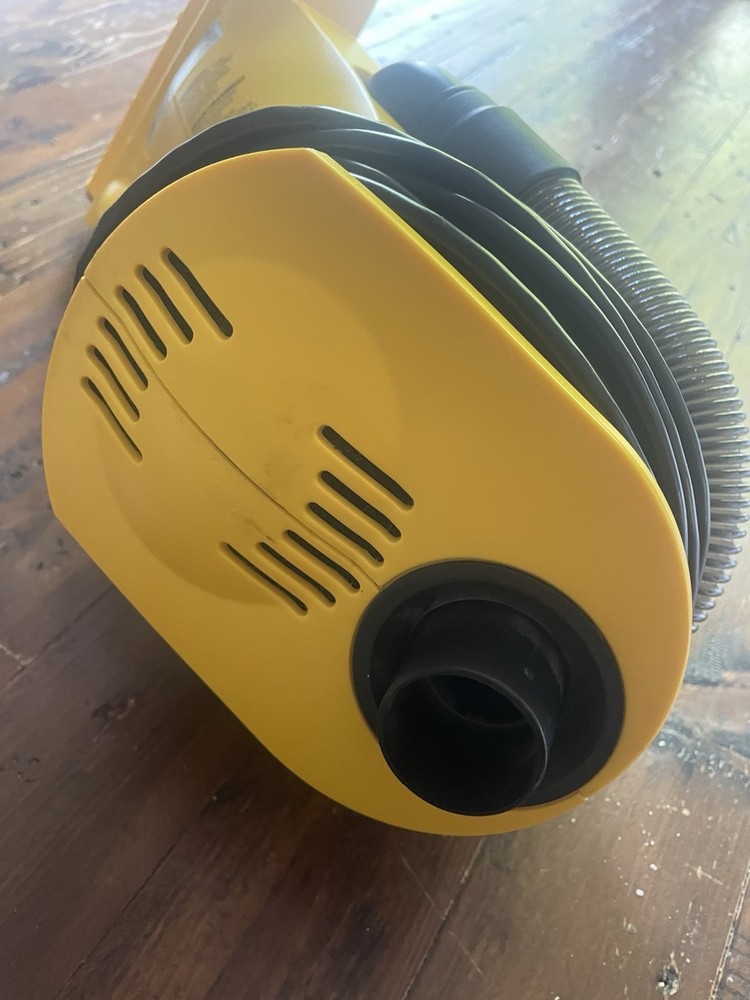 Eureka Model 71 EasyClean Yellow Handheld Vacuum Cleaner Tested EUC