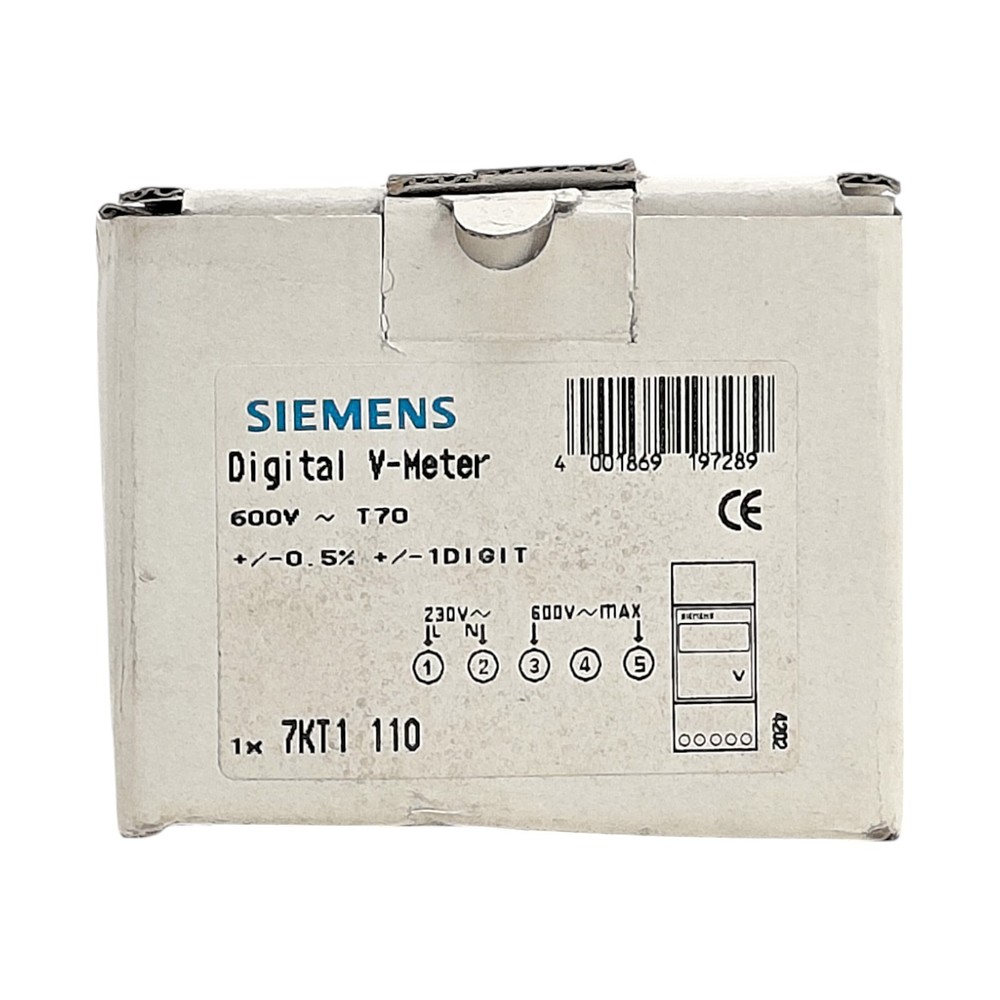 SIEMENS 7KT1110 DIGITAL VOLTMETER