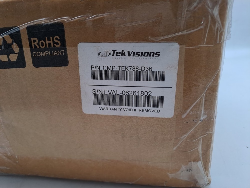 Tek Visions CMP-TEK788-D36 Touchscreen and Touchpanel 12.1''