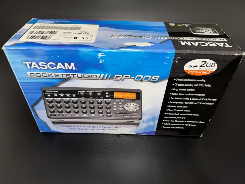 TASCAM DP-008 Digital Multi Track Recorder