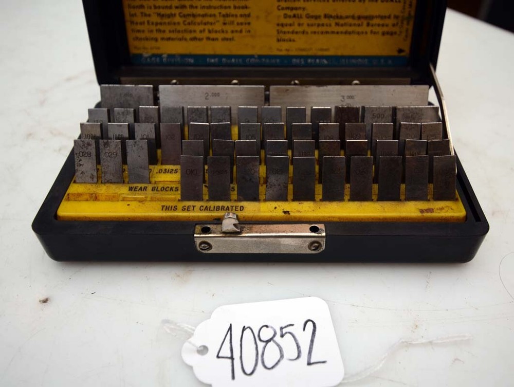 Do All Gage Block Set (Inv.40852)
