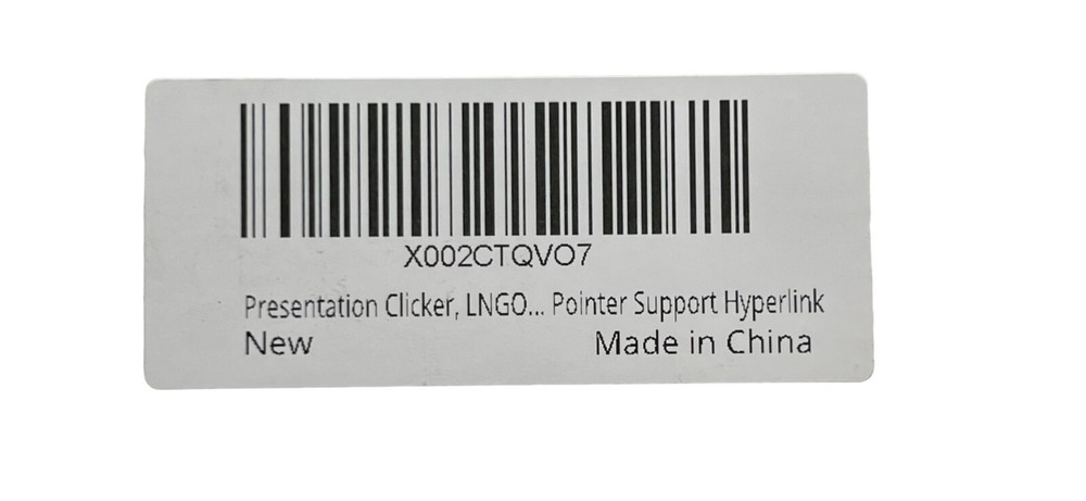 LNGOOR Presentation Clicker Pointer Support Hyperlink